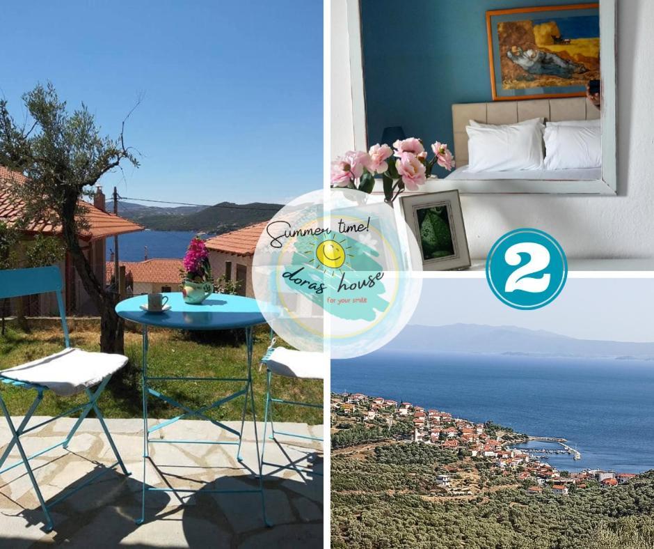 Dora'S House Comfortable Apartment With A Yard And View Pyrgadikia Exterior photo